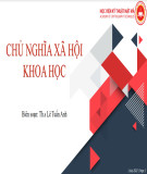 Bài giảng Chủ nghĩa xã hội khoa học: Chương 1 - Th.S Lê Tuấn Anh